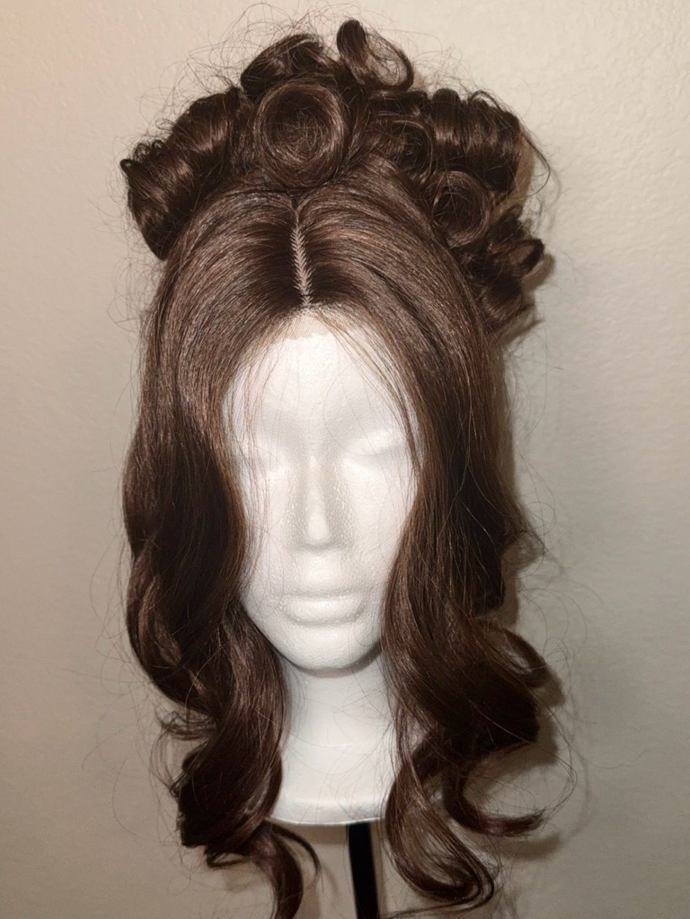 REECHO Messy Bun Hair Piece with Bangs